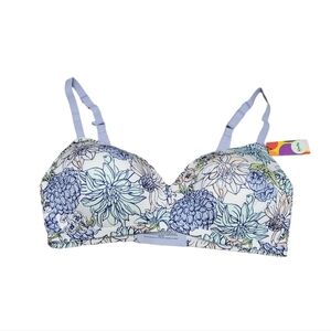 Kindly Yours bra Womens Size 32 C floral